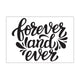 Vaessen creative • embossing folder forever ever