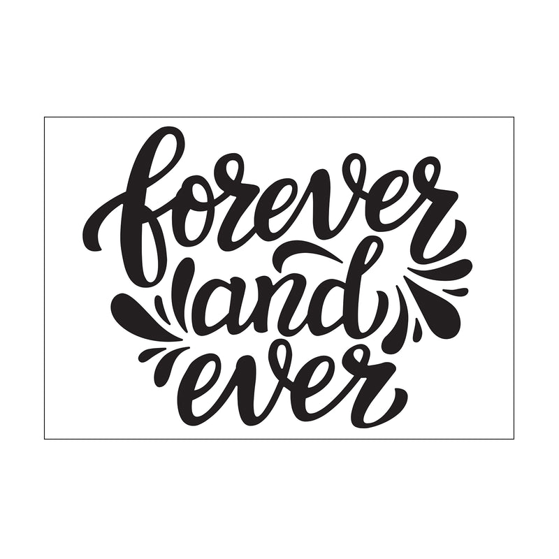 Vaessen creative • carpeta de estampado para siempre