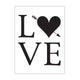 Vaessen creative • embossing folder love