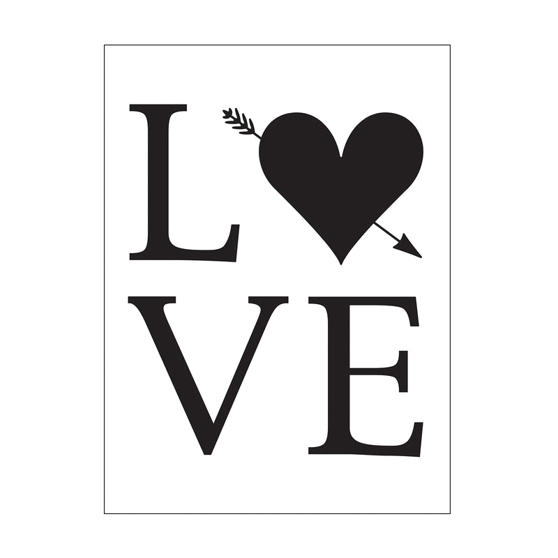 Vaessen creative • carpeta de estampado amor