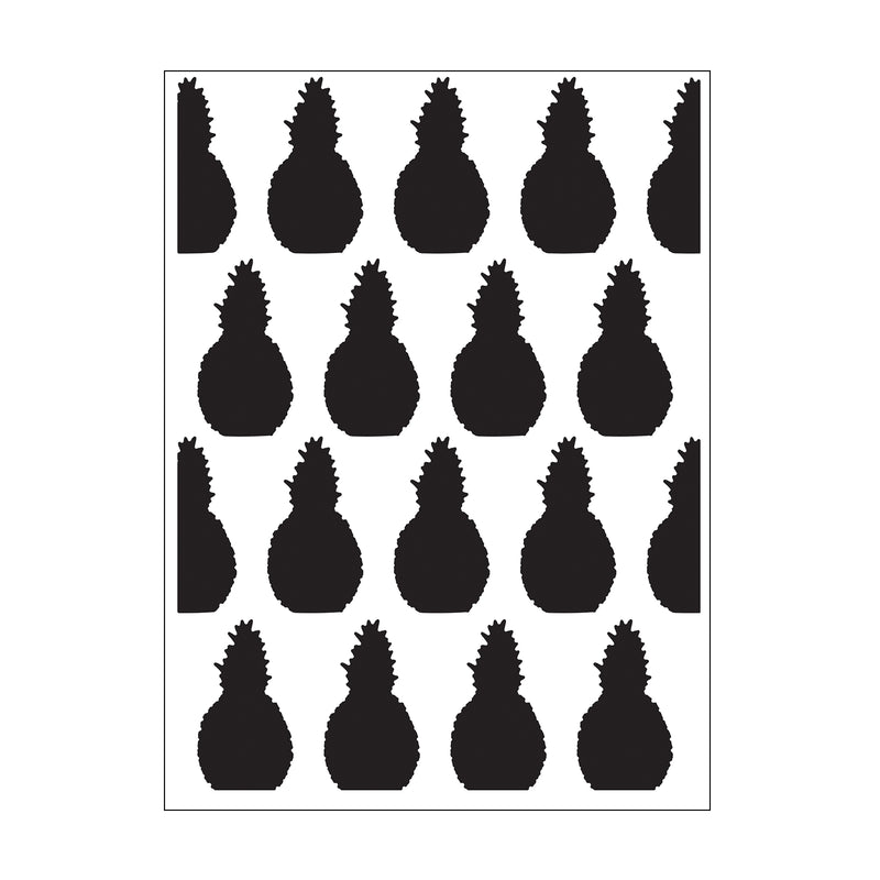 Vaessen creative • carpeta de estampado piña
