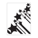 Vaessen creative • embossing folder vallende sterren
