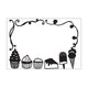 Vaessen creative • embossing folder desserts