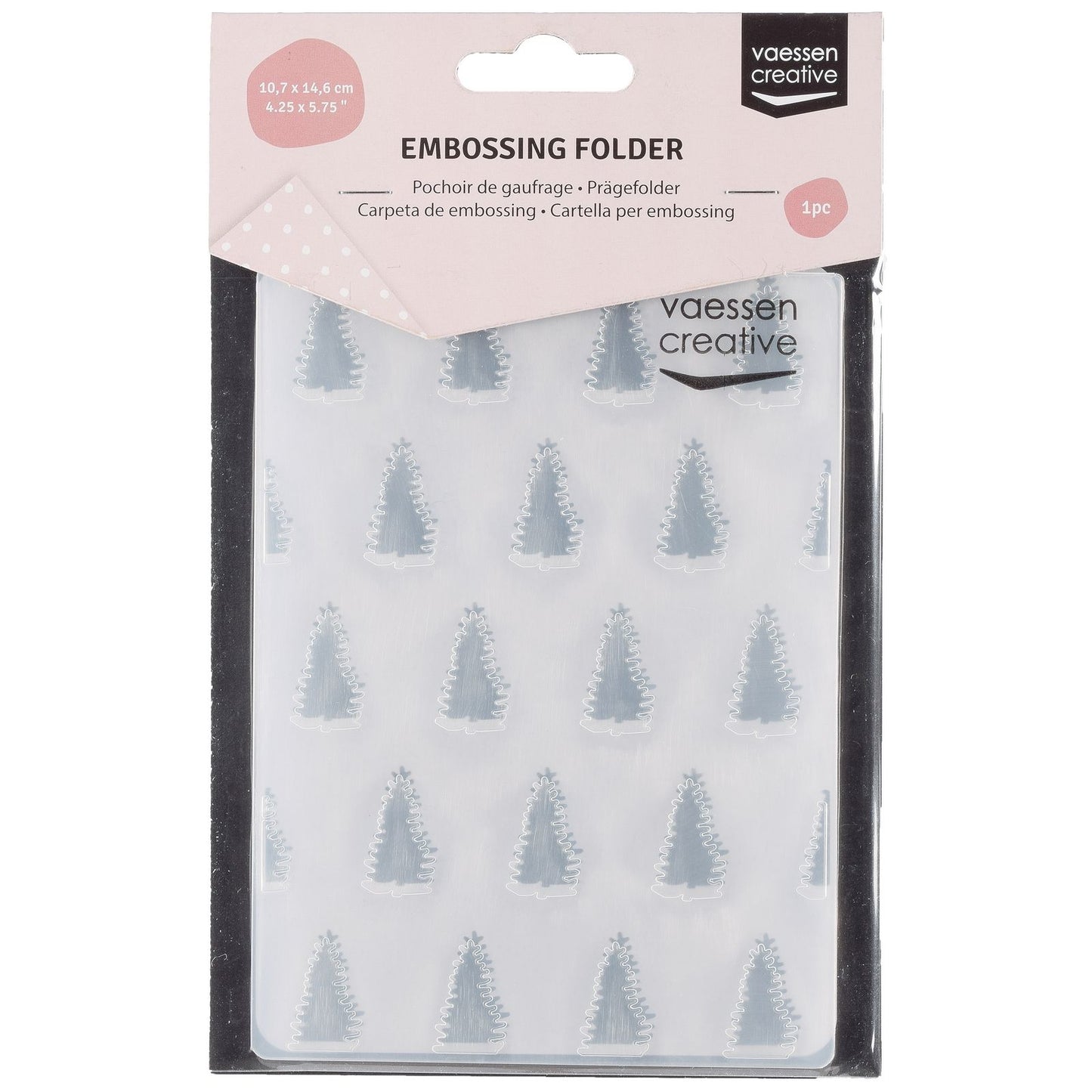 Vaessen creative • cartella per goffratura evergreens
