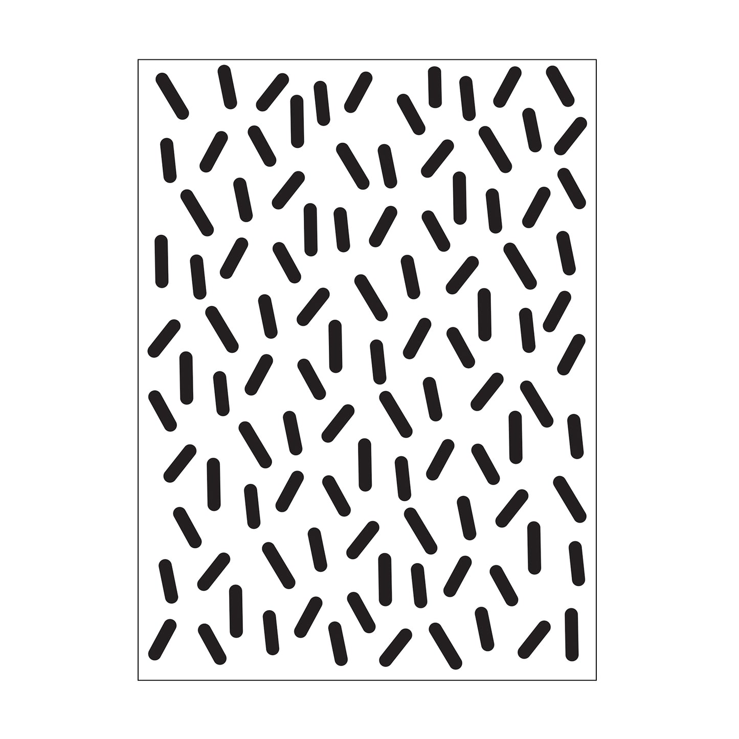 Vaessen creative • cartella per goffratura sprinkles
