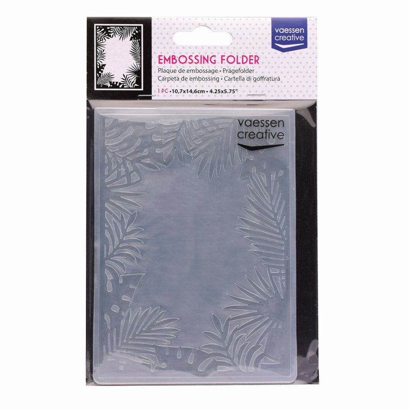 Vaessen creative • cartella per goffratura Jungle Edge