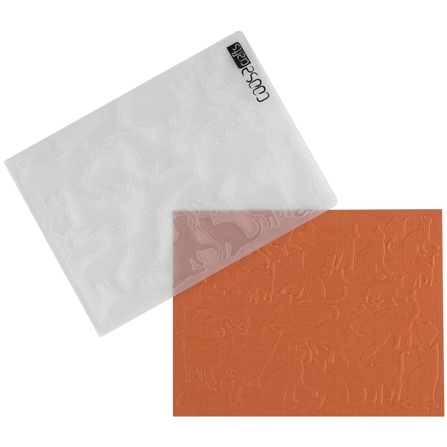 Vaessen creative • cartella per goffratura gatti
