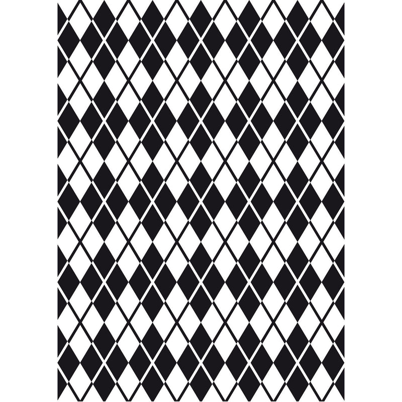Vaessen creative • cartella per goffratura argyle