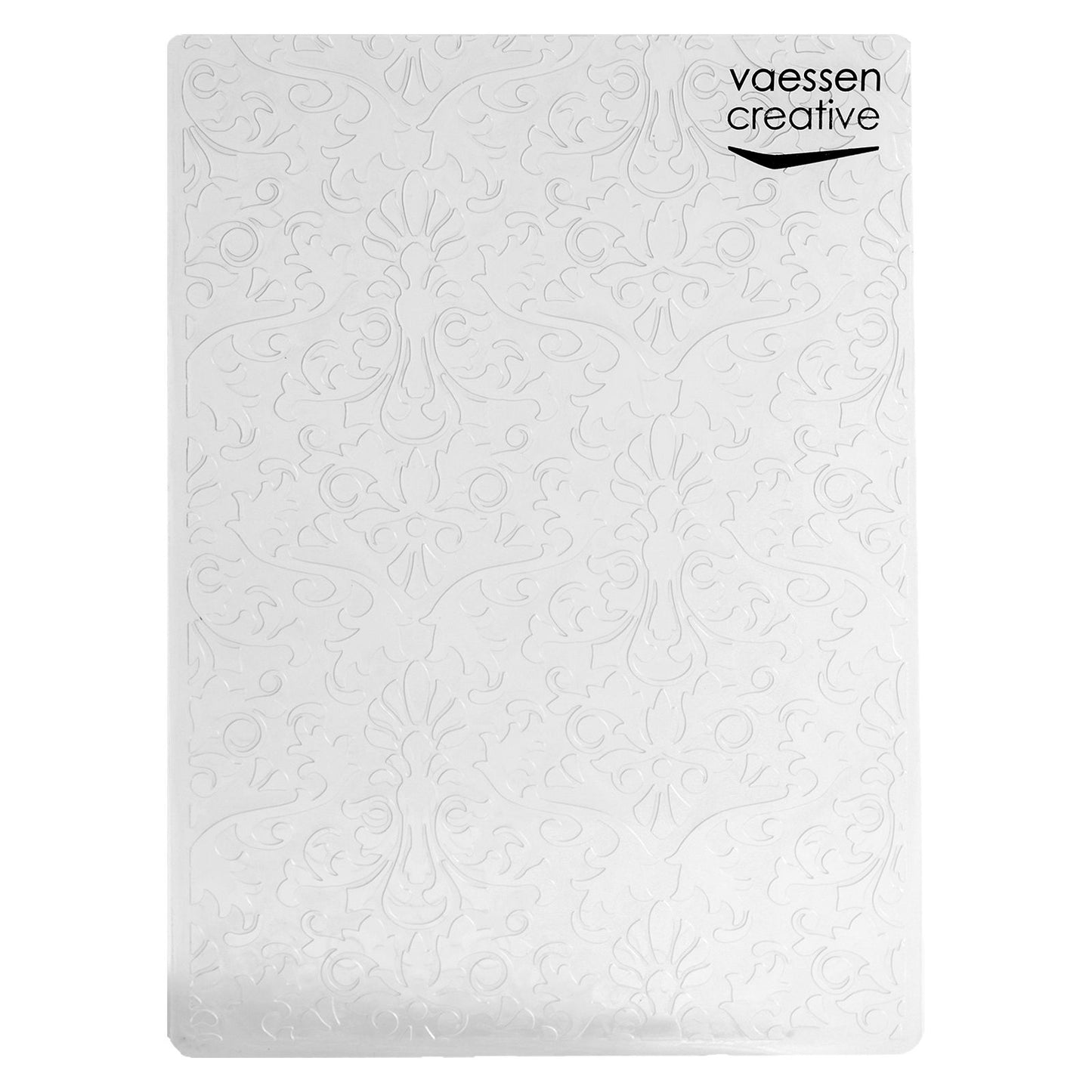 Vaessen creative • carpeta de estampado damasco