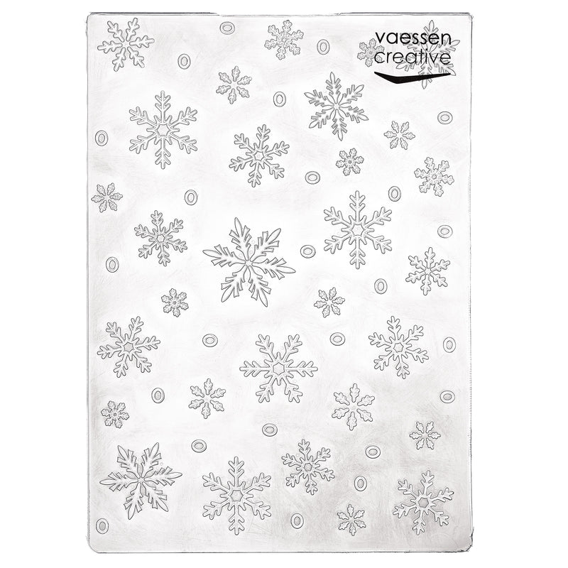 Vaessen creative • cartella per goffratura con fiocco di neve