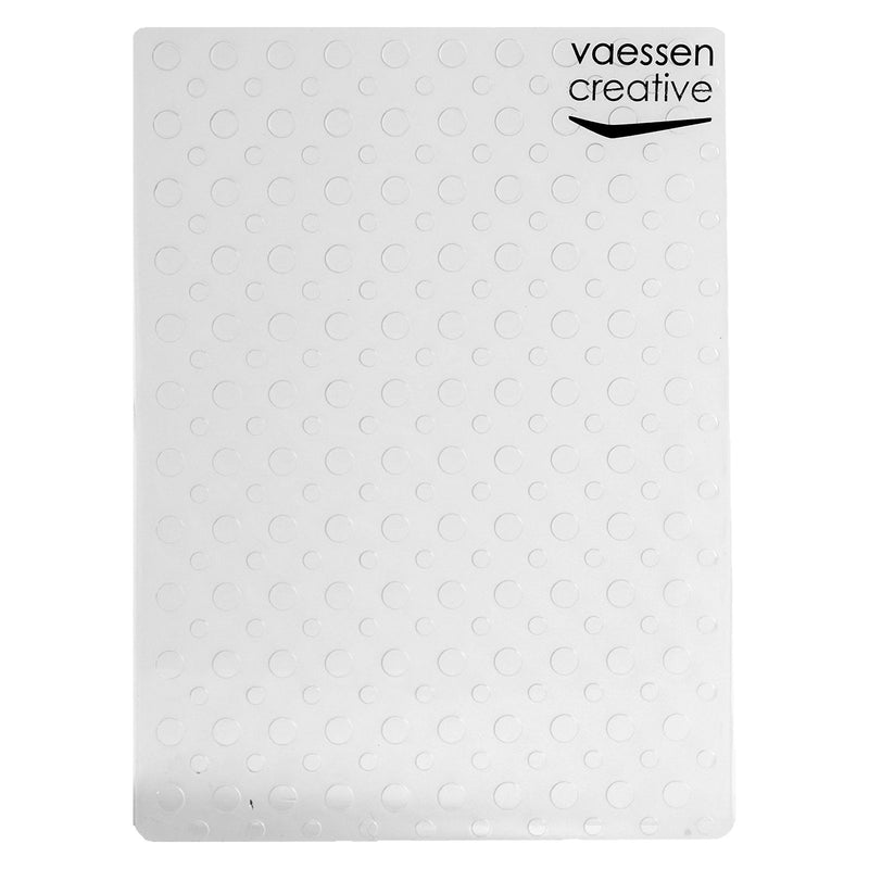 Vaessen creative • cartella per goffratura a pois