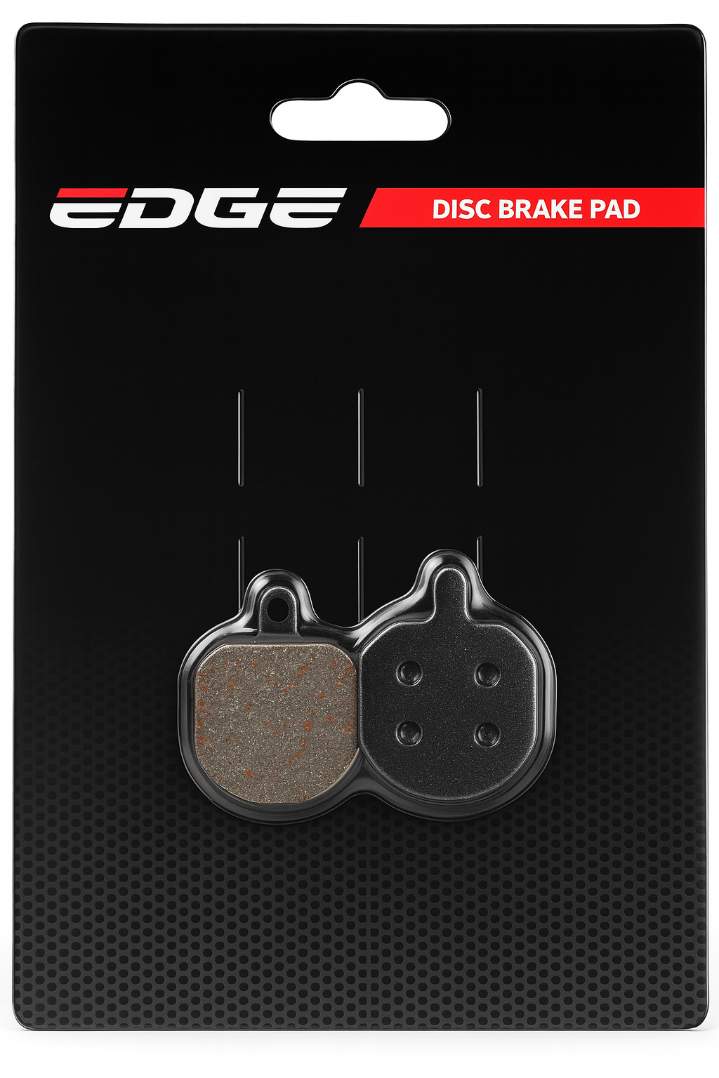 Juego de pastillas de freno de disco orgánicas Edge modelo suela hayes (1 par)