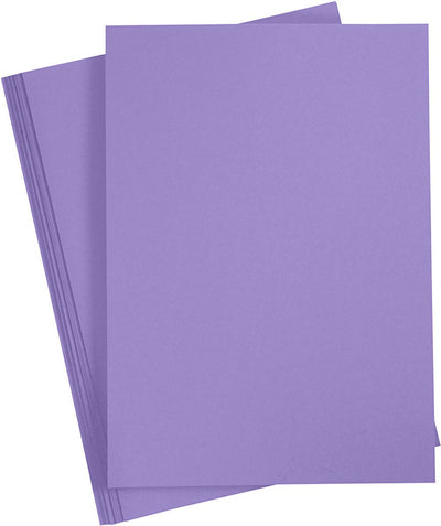 Creativ Company cartoncino colorato viola A4, 20 fogli