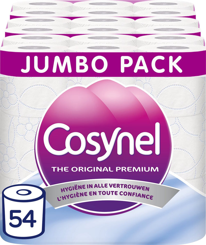 Papel higiénico Cosynel - 54 rollos - 3 capas
