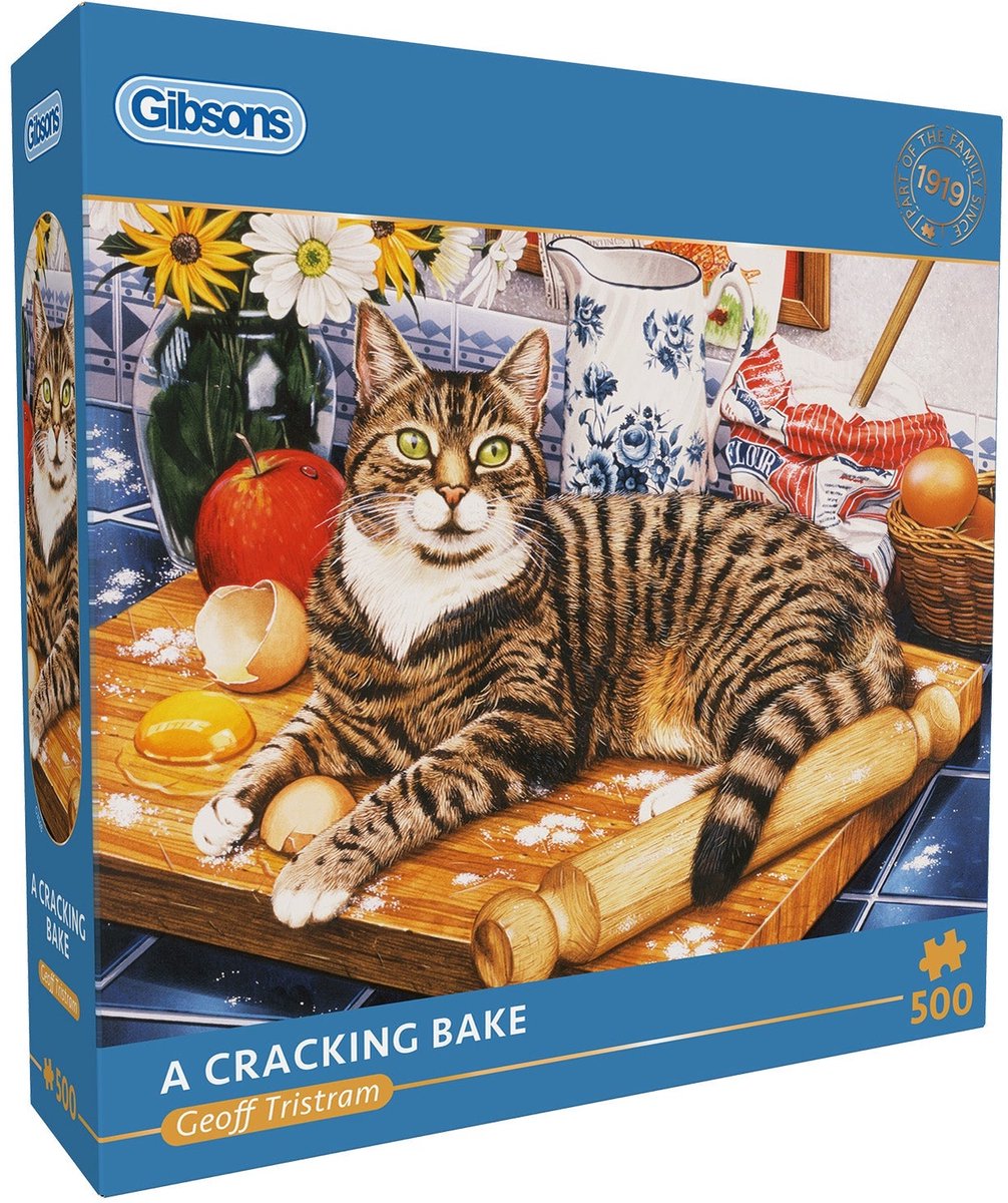 Gibsons - a cracking bake (di geoff tristam) - 500 pezzi 48×34 cm (l×a) - puzzle per adulti