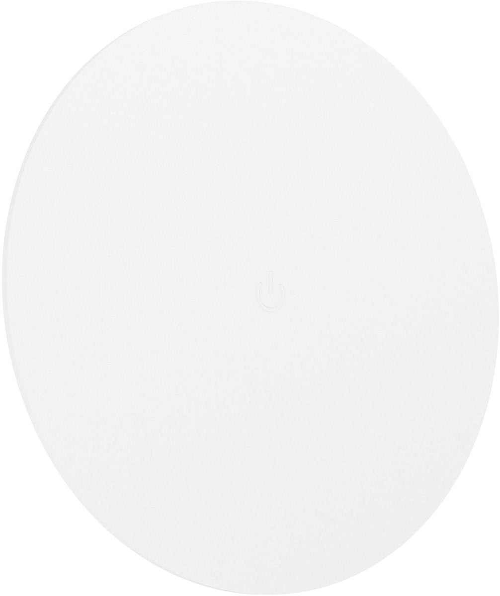Aplique Eglo porciano - recargable (hasta 60 horas de luz) - ø 20 cm - blanco - inalámbrico - regulable