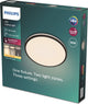 Lampada da soffitto Philips LED Philips Ozziet - rotonda - nera - 18w 27k