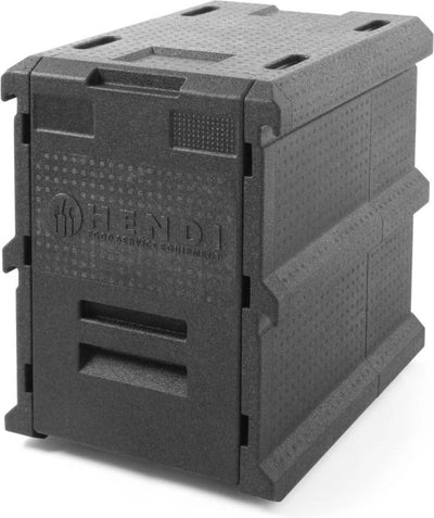 Scatola termica per catering Hendi – gn 1 1 – 100 l – leggera e resistente – 635x465x660 mm
