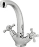 Rubinetto lavabo Plieger Charleston – rubinetto lavabo – due manopole – rubinetto lavabo classico – cromato
