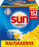 Sun - pastiglie per lavastoviglie - ultra power - all-in 1 - 152 capsule - confezione risparmio