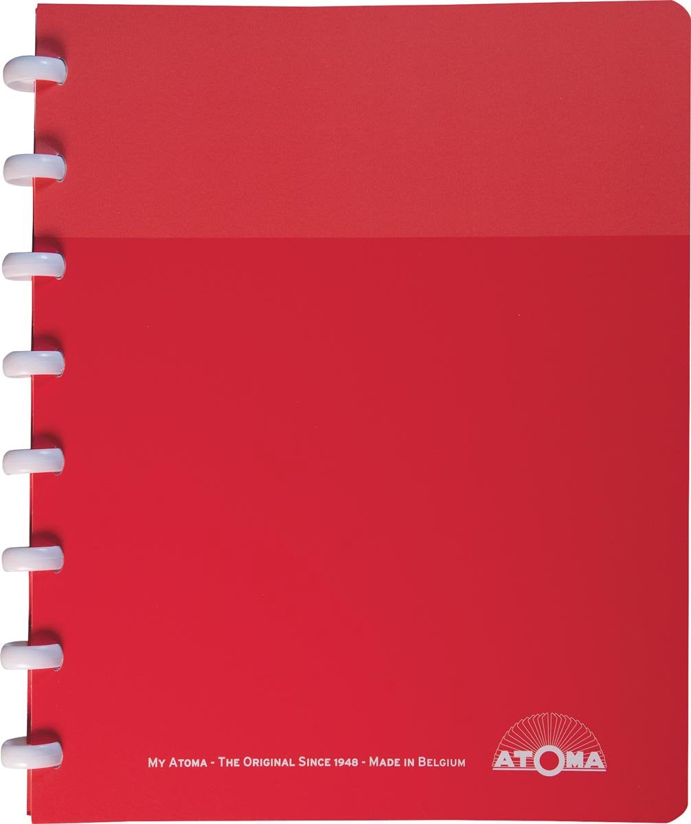 Atoma my creative notebook, ft a5, 144 páginas, cuadros comerciales, colores surtidos 10 piezas