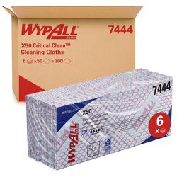 Cleaning cloth wypall critical clean 7444 50 pieces