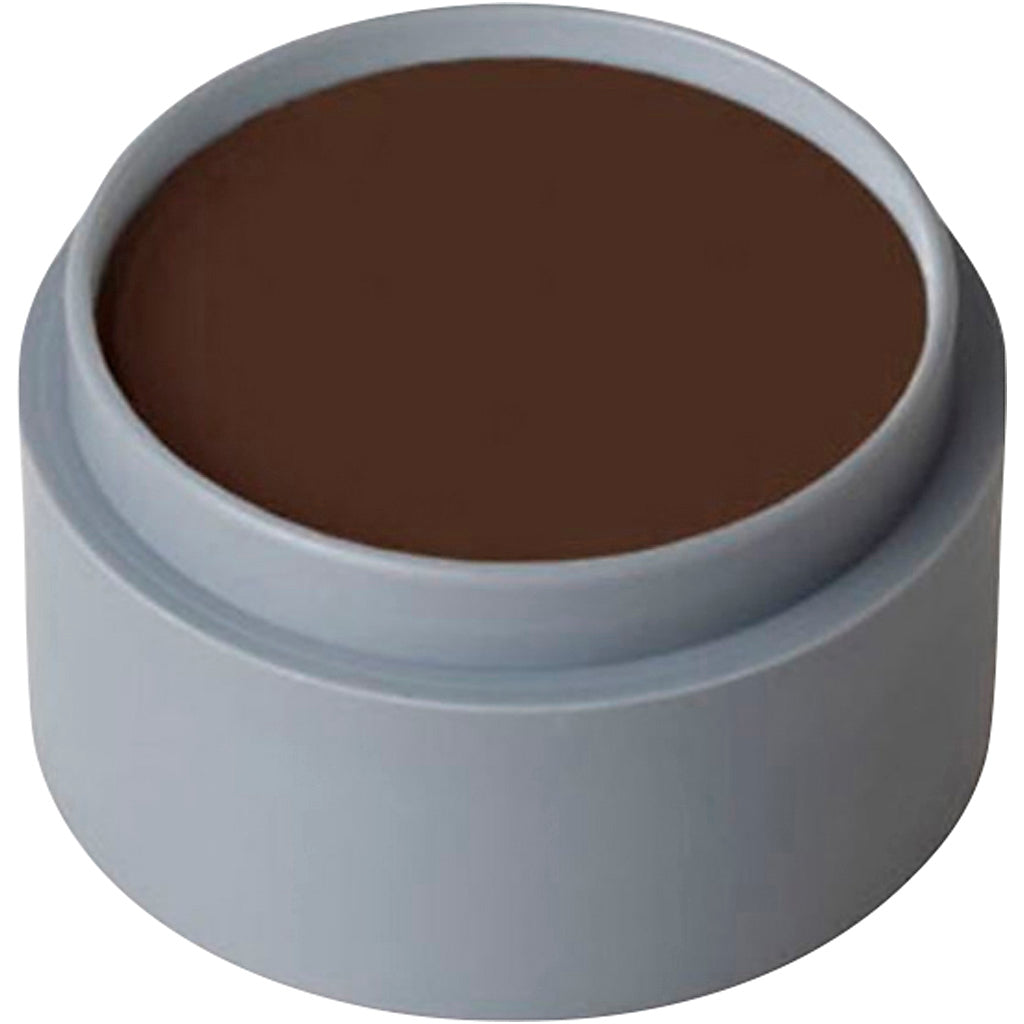 Pittura per il viso Grimas, marrone scuro, 15 ml 1 scatola