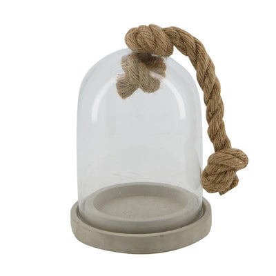 Dijk natural collections campana de cristal con cuerda ø13,5x20cm