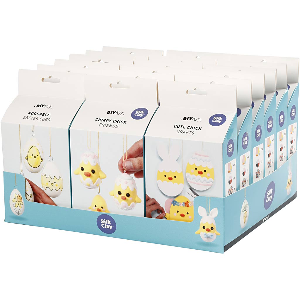 Creativ Company amici divertenti polli, 18 set 1 scatola