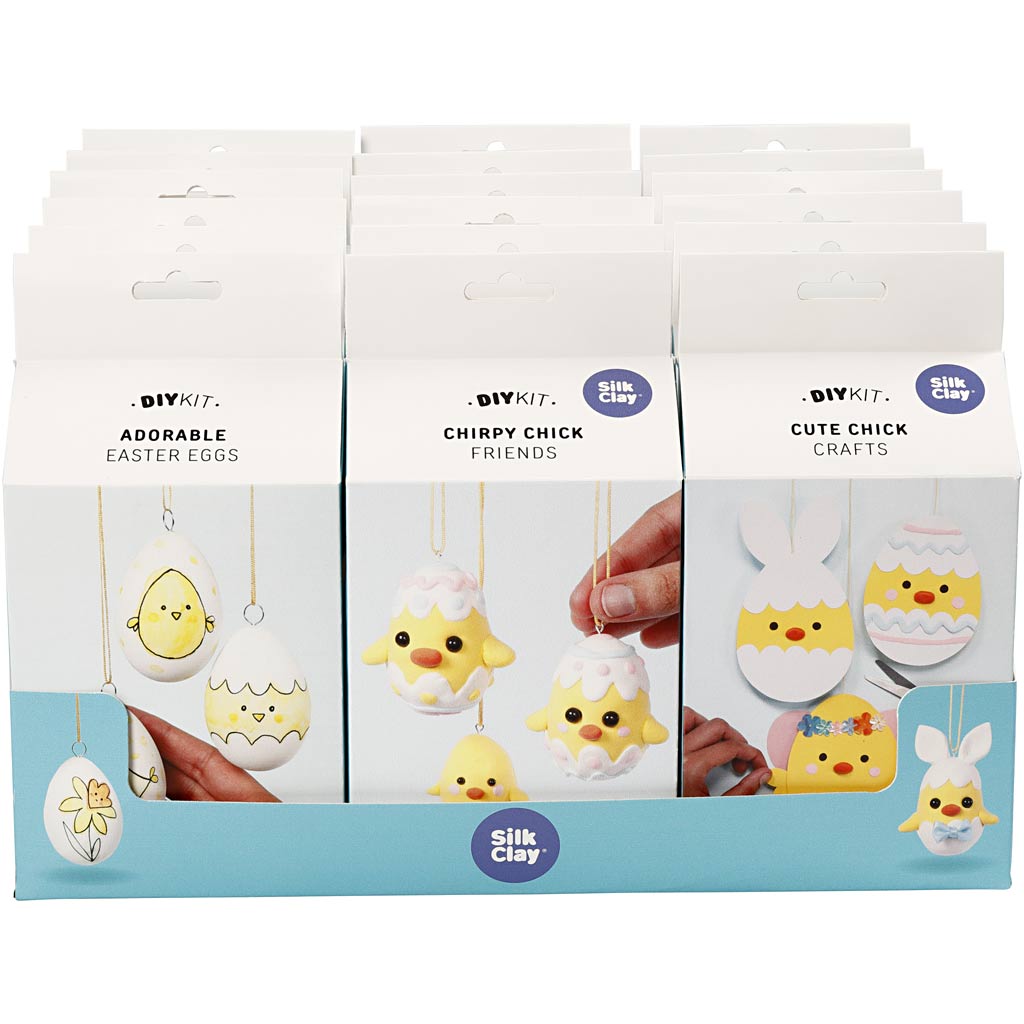 Creativ company funny friends chickens, 18 set 1 box