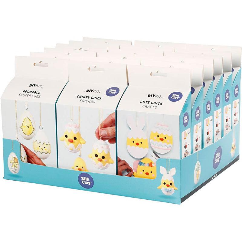 Creativ empresa amigos graciosos gallinas, 18 set 1 caja