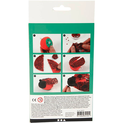 Silk clay Lara la coccinella, 1 set