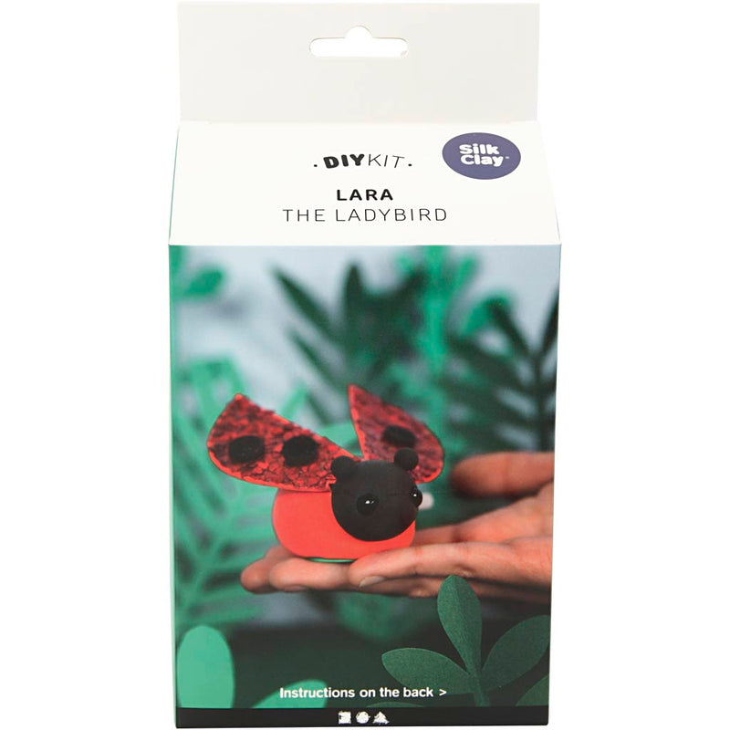 Silk clay Lara la coccinella, 1 set