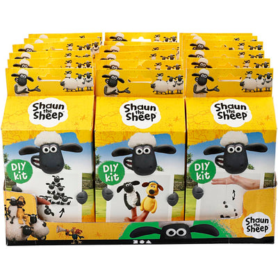 Mostrador de la oveja Shaun con juego de materiales, 18 juegos 1 caja