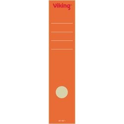 Cartella dorso etichette viking red 10 pezzi di carta
