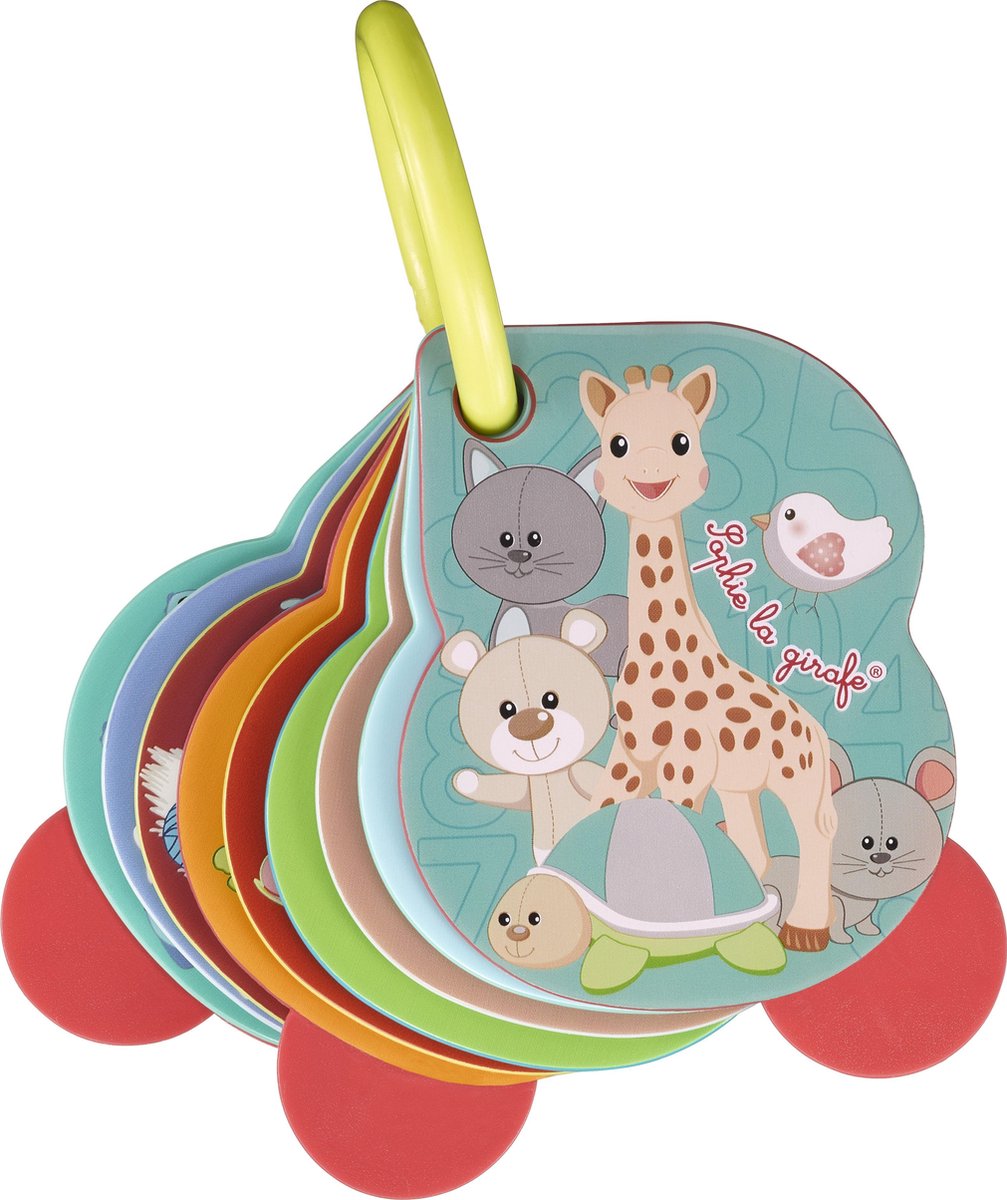 Sophie la giraffa numero'golo - libro per bambini - libro per bambini - impara a contare con Sophie! - da 3 mesi - 9x3x1 cm - 11 carte