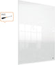Nobo portable, dry erase mini whiteboard for desk or wall - 600 x 450 millimeters - including whiteboard marker and mounting pads - transparent acrylic