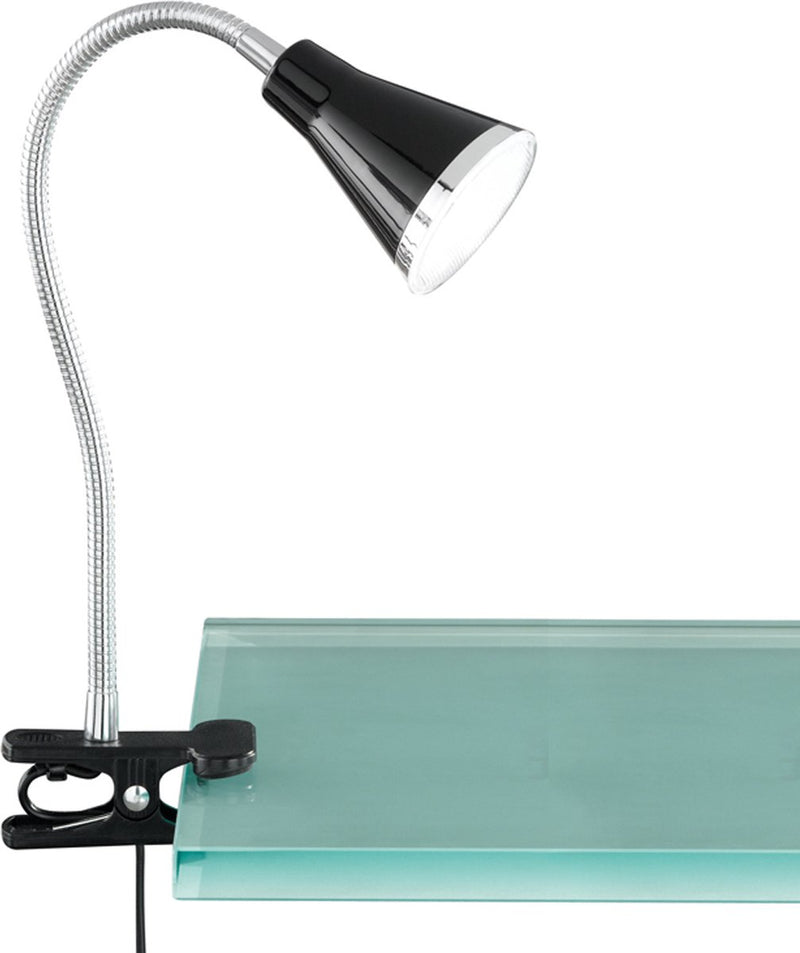 Rl live your light reality arras - lámpara de pinza - negro - incl. 1x smd 4w