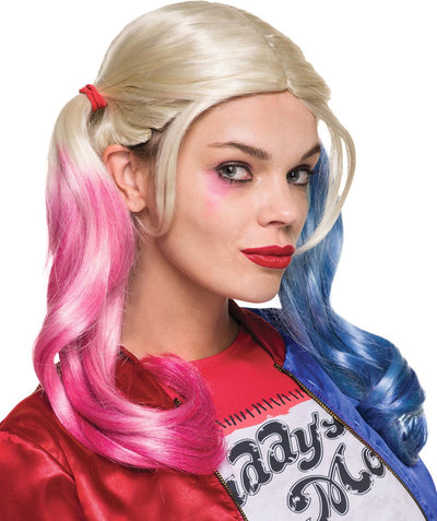 Rubies france harley quinn - peluca de escuadrón suicida™ para adultos - peluca de disfraces - talla única