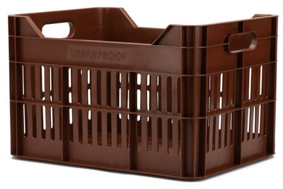 Urbanproof krat click 30l rpet donkerbruin