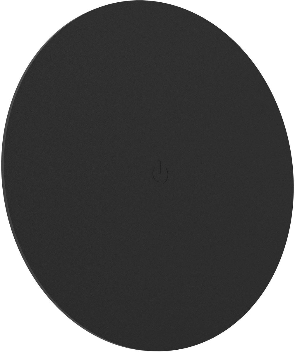 Aplique Eglo porciano - recargable (hasta 60 horas de luz) - ø 20 cm - negro - inalámbrico - regulable