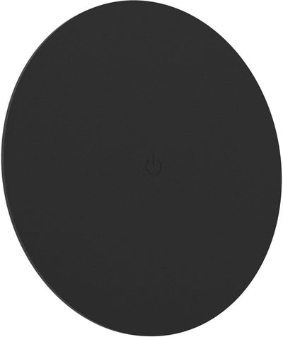 Aplique Eglo porciano - recargable (hasta 60 horas de luz) - ø 20 cm - negro - inalámbrico - regulable