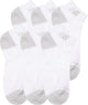 New balance active low cut socks 6 pack unisex sportsokken - white