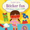 Deltas Super Girls Sticker Fun Fun Veching Dolls Sticker Book