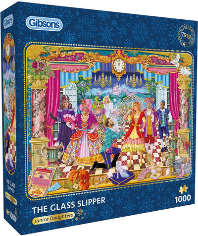 Gibsons - the glass slipper (by janice daughters) - 1000 pieces 68×49cm (w×h) - jigsaw puzzle for adults