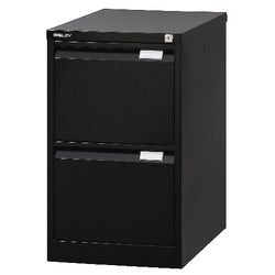 Archivador colgante cómoda bisley 47x62,2x71,1cm 35k negro 2 cajones