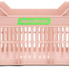 Crate di prova urbana urbana 15L PASTELLA ROSA ROSA LEGGIO ROSA 30X23X19