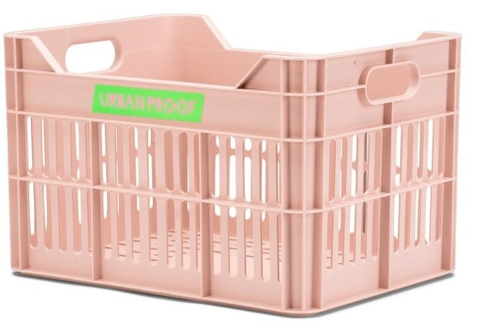 Crate di prova urbana urbana 15L PASTELLA ROSA ROSA LEGGIO ROSA 30X23X19