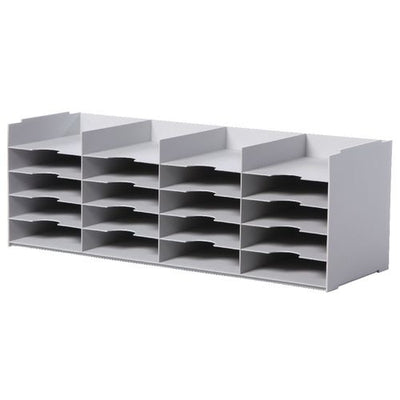 Open vakkenset 4 x 5 67,4x31,3x32,7cm lichtgrijs
