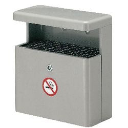 Spegnimodi in lamiera d'acciaio 39x45x20cm grigio griglia coprimozzo